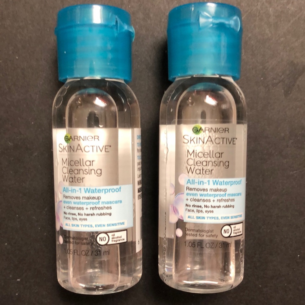 Garnier Skinactive Micellar Cleansing Water Set of 2 TRAVEL
